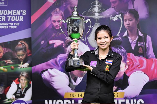 Mink Nutcharut on snooker dreams and world wins