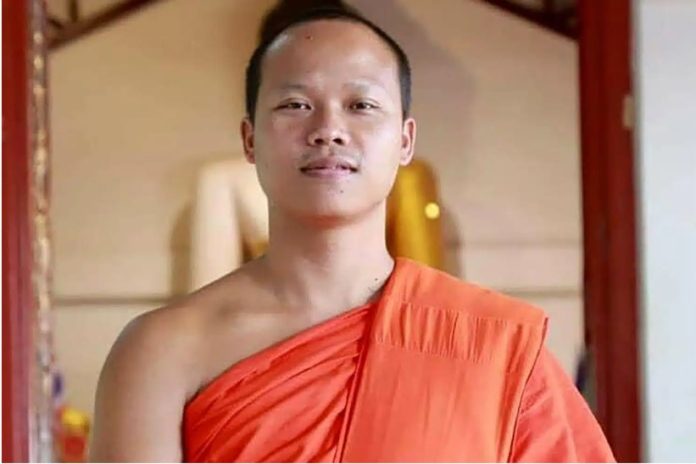 Police are hunting for this monk