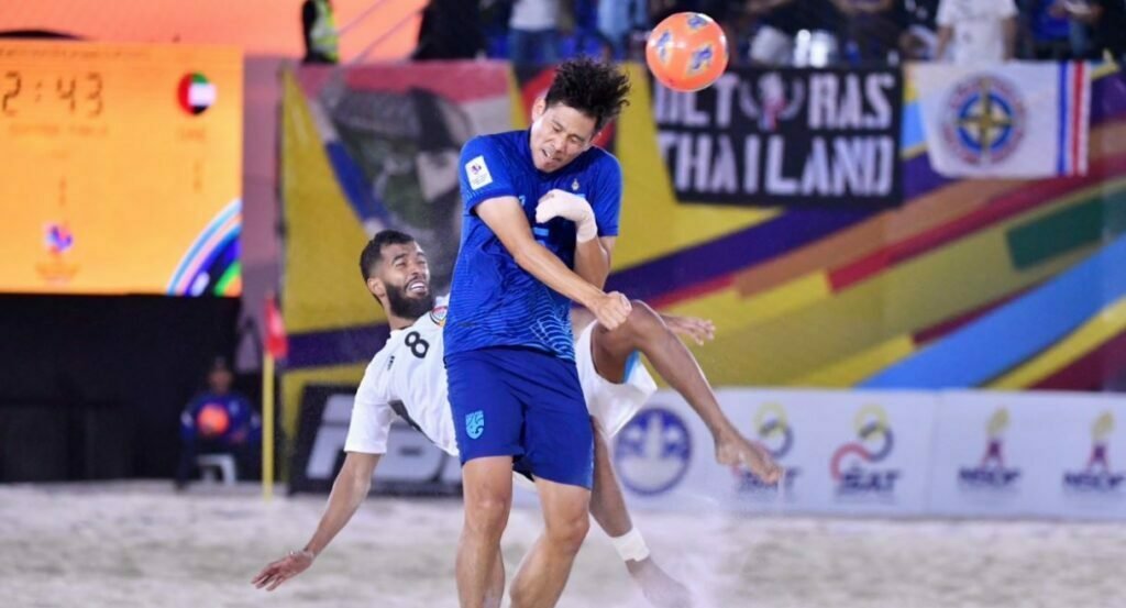 Thailand Beats Bahrain 2-0 in AFC Beach Soccer Asian Cup, Tops Group, Moves on to Quarter Finals