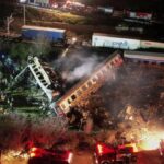 Greek tragedy as train collides