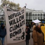 willow Oil protestors
