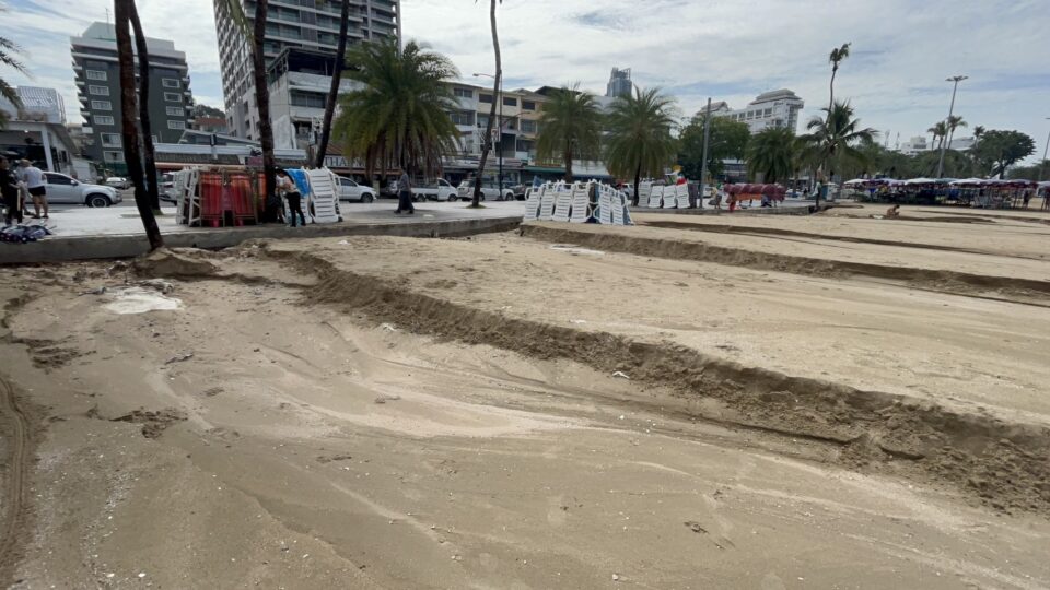 Heavy Rains Lead to Beach Erosion