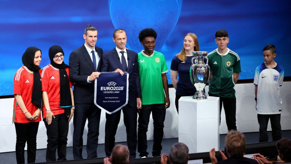 UK and Ireland are selected as the tournament hosts for Euro 2028