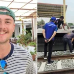 Backpacker dies after falling from moving train