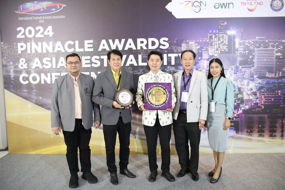 Pattaya Wins Asia Festival City and Night Festival Awards
