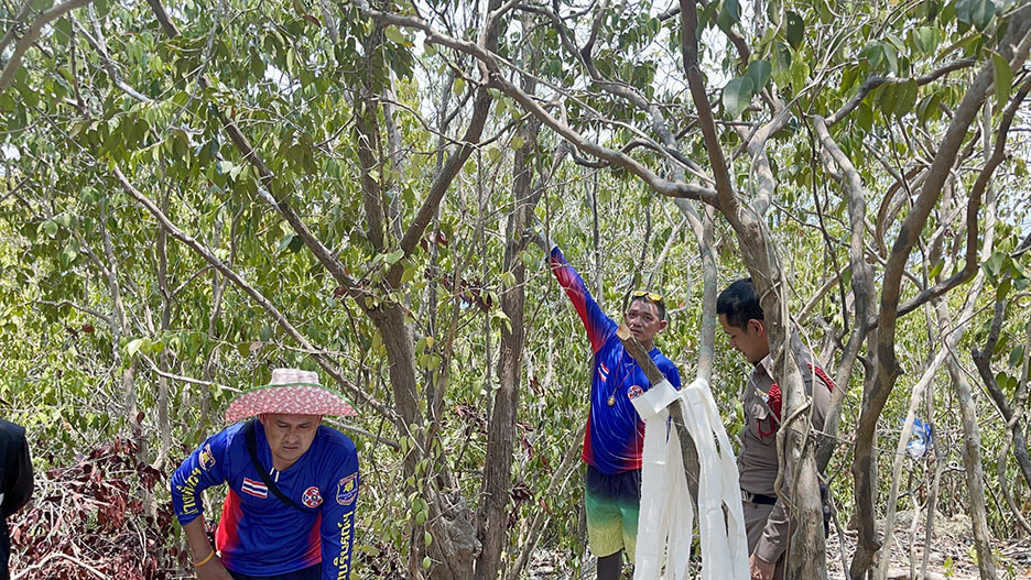 Indian man's body found on Pattaya mountain