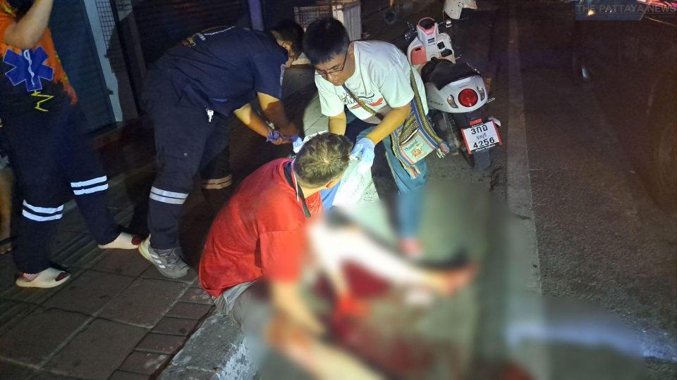 Injured Foreign Man Found Near Pattaya’s Walking Street