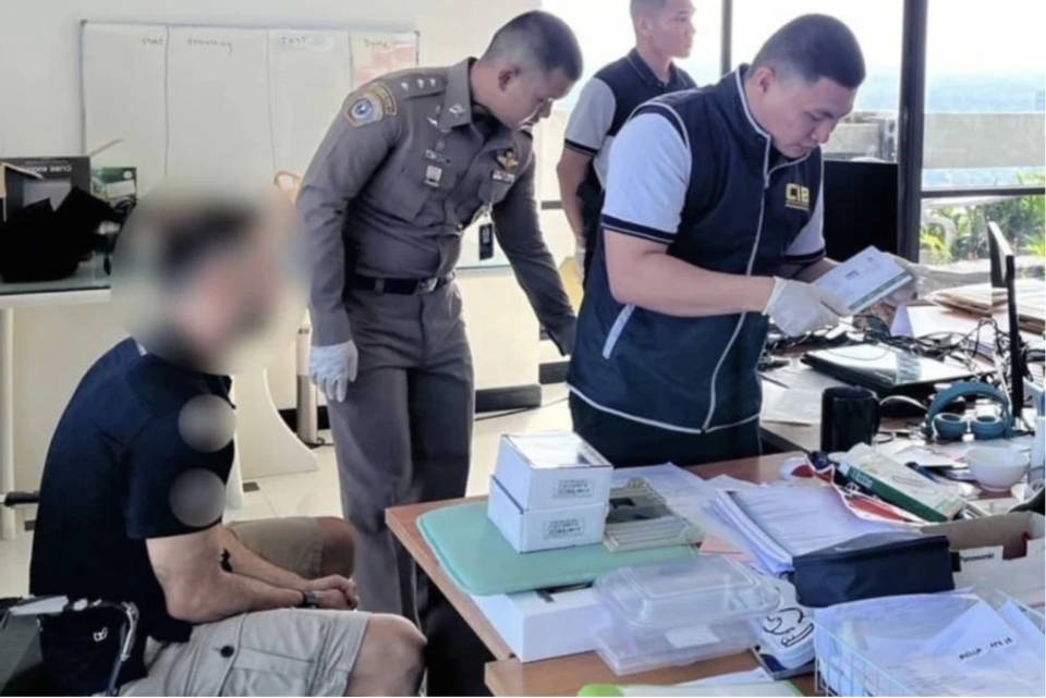 Arrest Made in Pattaya: Russian Citizen Involved in Illegal Trade Connected to Suicide