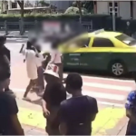 Pedestrian Struck by Taxi Driver at Asiatique