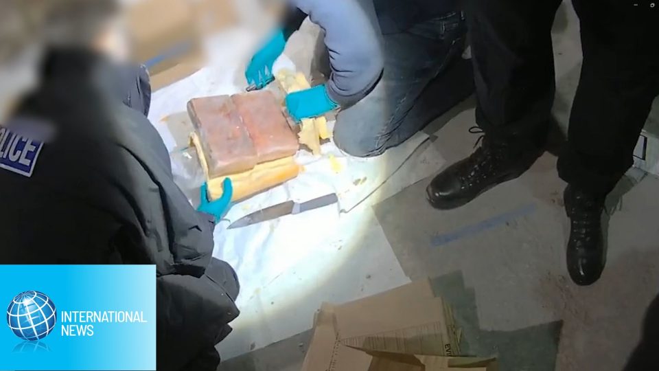 Police seize £17.2m worth of cocaine hidden inside cheese