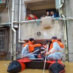 thousands evacuated as storms strike south China
