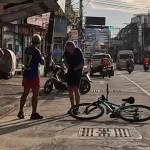 Hit-and-Run: Coach Bus Strikes Foreign Cyclist on Pattaya Sai 2 Road