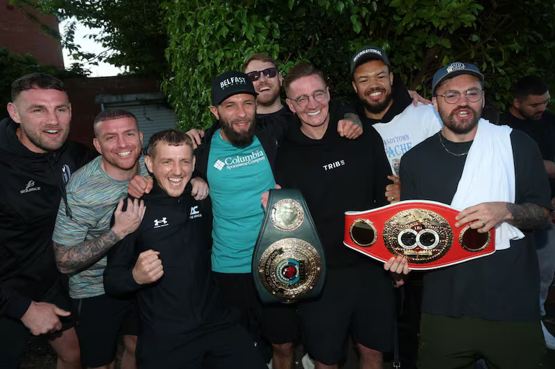 Anthony Cacace Celebrated in Belfast After Boxing Triumph