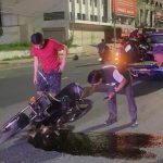 Russian Driver Hits Motorbike Leaving One Dead