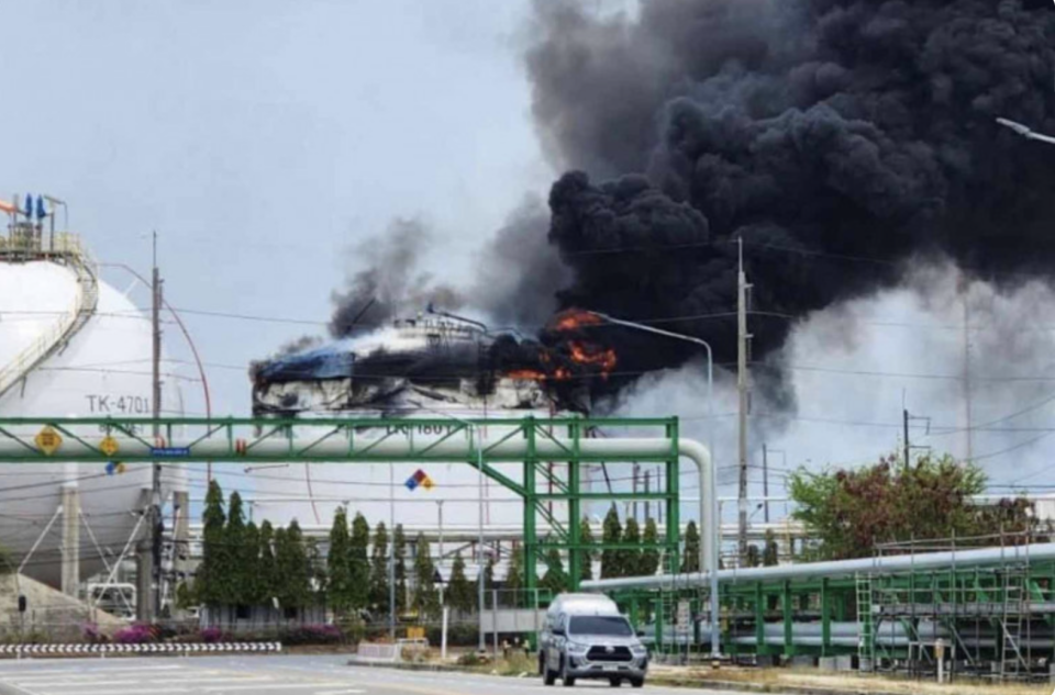 Explosion of Fuel Tank in Rayong