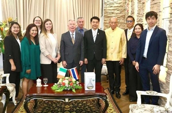 Pattaya Mayor Strengthens Ties with Irish Tourism