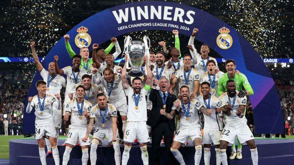 Real Madrid Clinches 15th Champions League Title with Late Goals