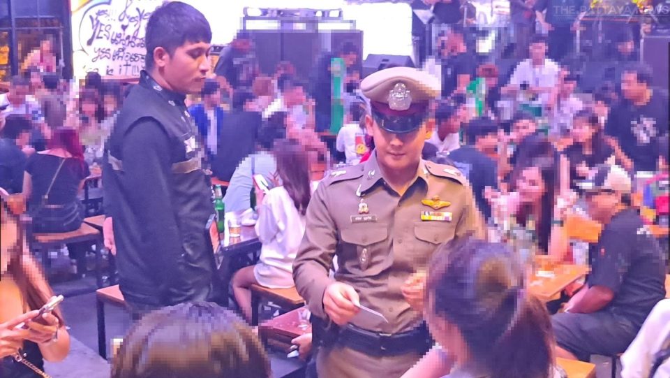 Pattaya Police Conduct Nightclub Inspections