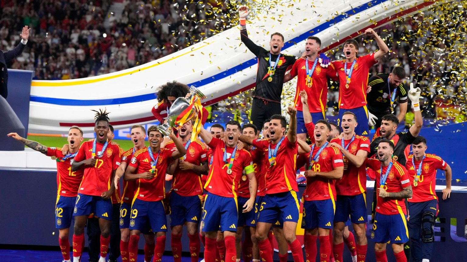 Spain Wins Euro 2024 Oyarzabal's Late Goal Defeats England