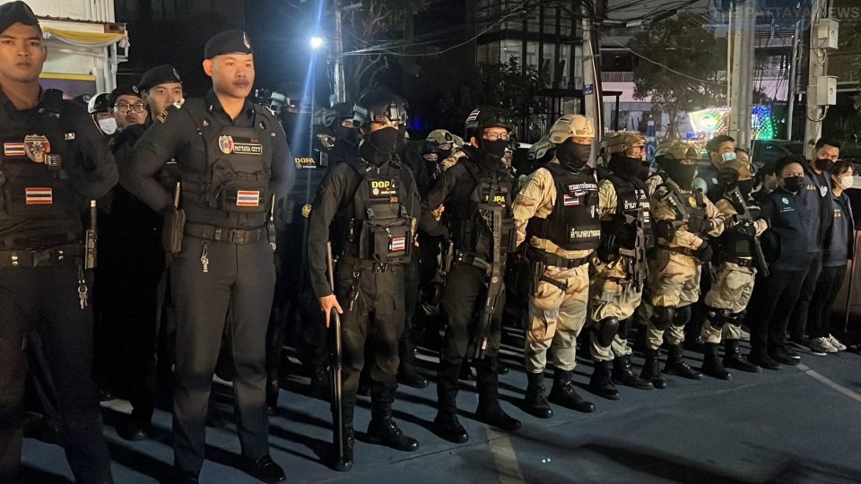 Police raid Pattaya entertainment venues