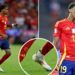 Spain's Lamine Yamal Honors Heritage with Flags on Boots