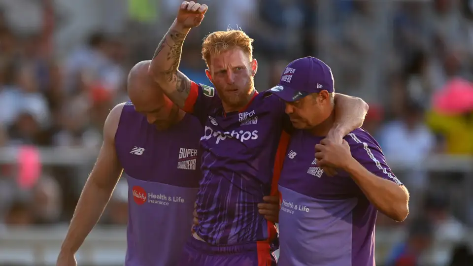 Ben Stokes Injured During The Hundred Ahead of Sri Lanka Tests