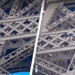 Eiffel Tower Evacuated After Man Climbs Structure