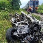 Child survives Train Truck Crash