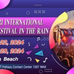 Pattaya International Music Festival in the Rain