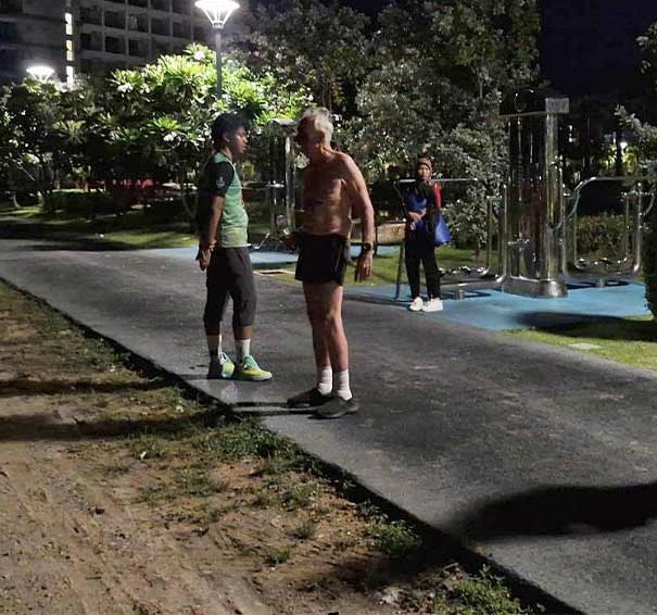 US veteran assaulte in Pattaya park