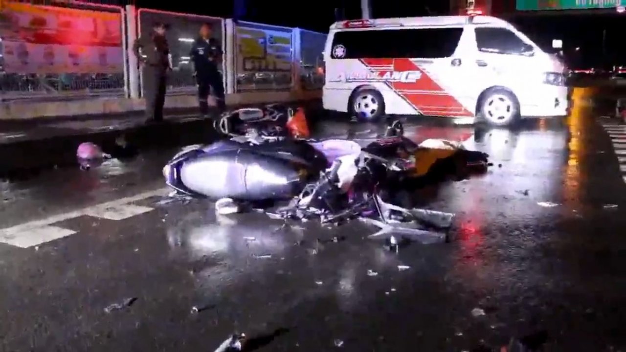 Army trooper killed in Pathum Thani motorcycle accident