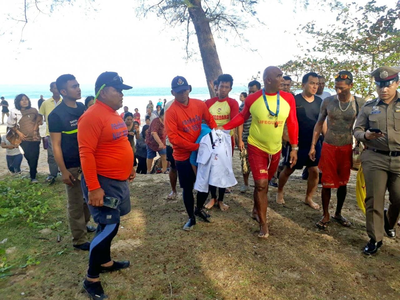 washed Body missing boy Phuket beach Body of