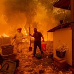 raging wildfires California wildfires death California raging