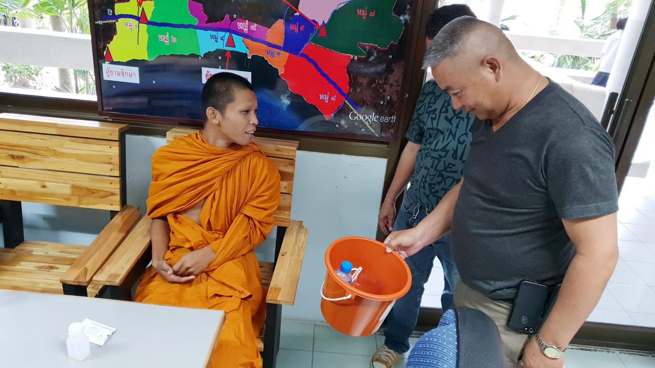 Chon Buri monk arrested