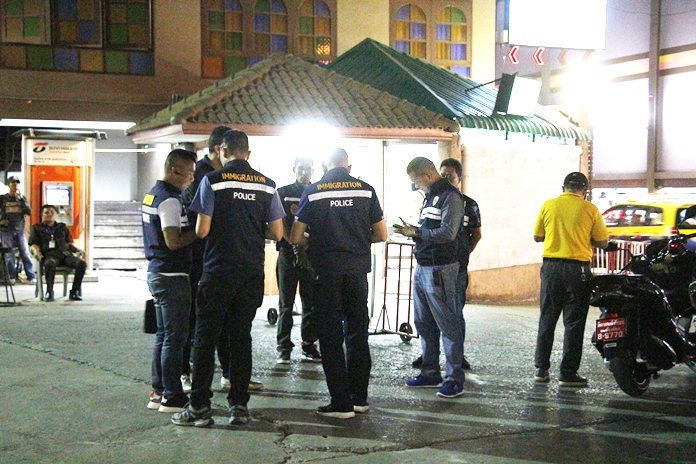 18 foreigners arrested in Walking Street immigration raid