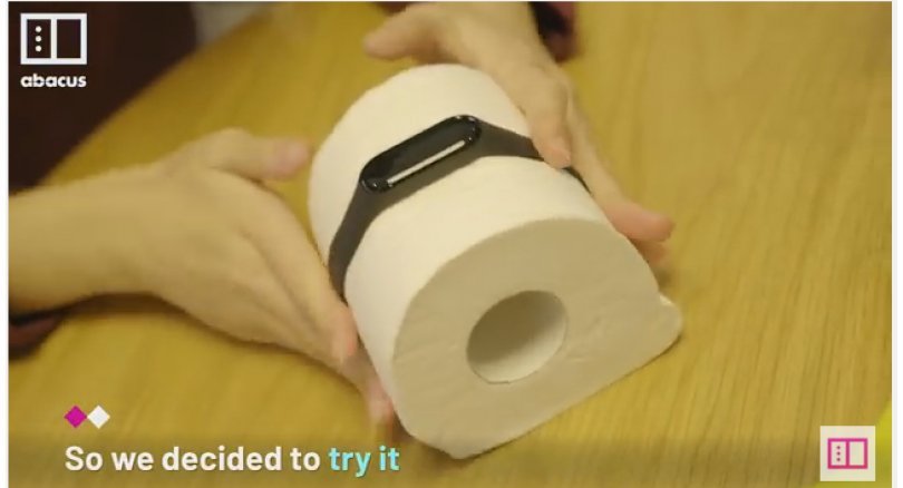 Do toilet papers have a heartbeat? Fitness trackers say yes