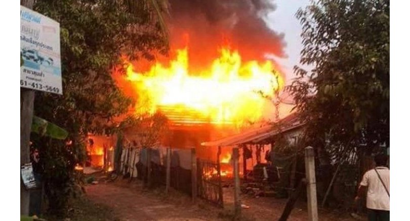 Bedridden woman, 96, perishes in Udon Thani house fire