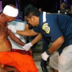 DRUNKEN KNIFE BRAWL BETWEEN MONKS LEAVES BOTH BLOODIED