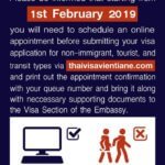 URGENT: Vientiane: If You Walk in, You Wont Get a Visa Q&A. Vientiane will stop its walk-in visa as from 1st February 2019.So from now on, if you