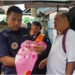 Abandoned baby found in grocery box