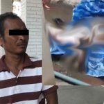 Cambodian man caught killing a stray dog for food in Chonburi.