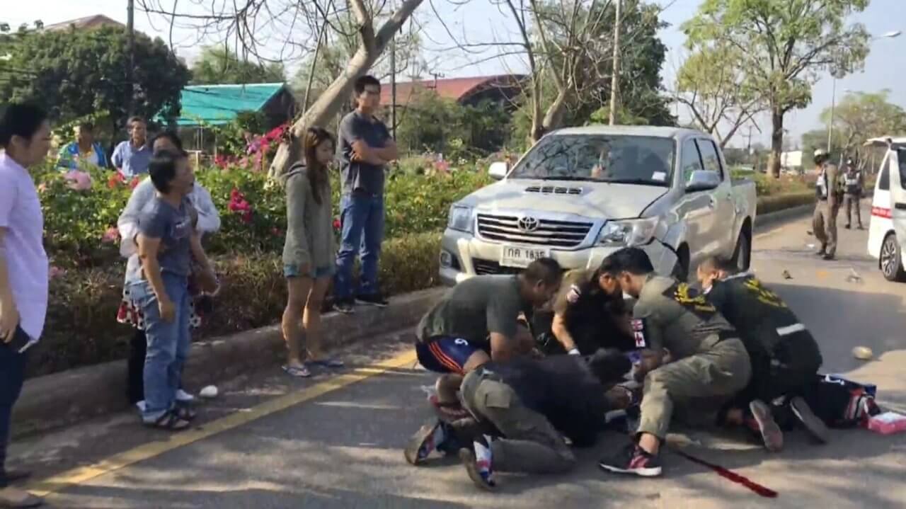 Elderly woman with amnesia killed in Nong Khai road accident