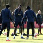 Champions League - Manchester United vs Paris Saint-Germain United in Training Ahead of Big Clash