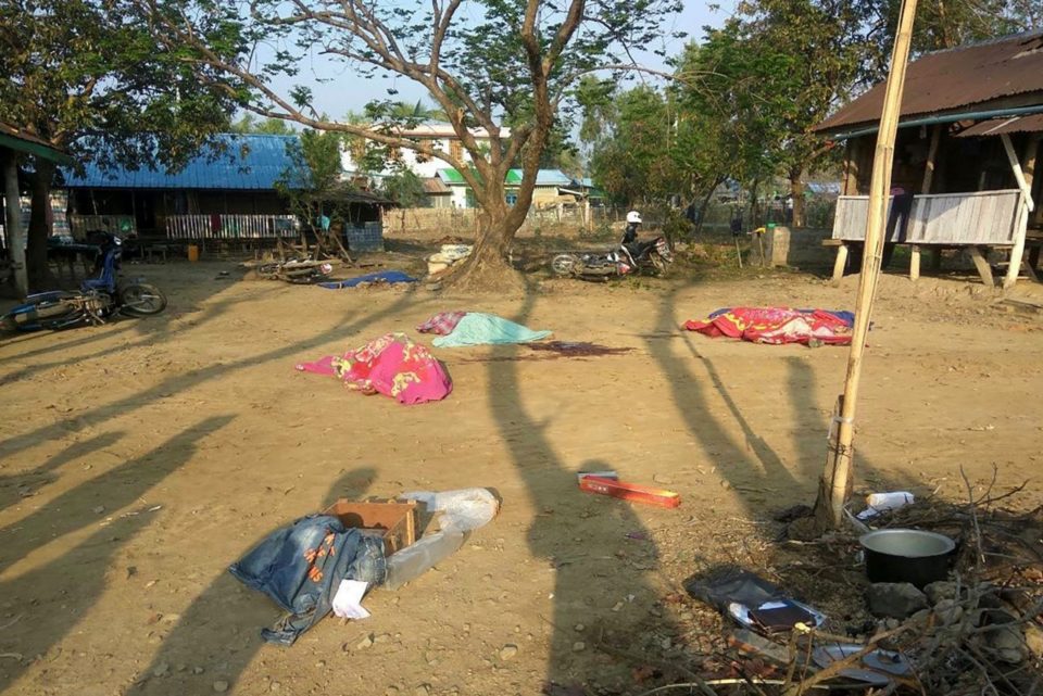 Nine police killed in attack in Myanmar's Rakhine
