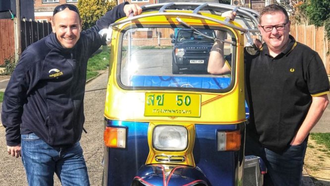 Brit wants to break speed record in a Tuk Tuk