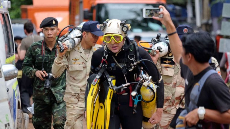 British Diver Rescued from Cave