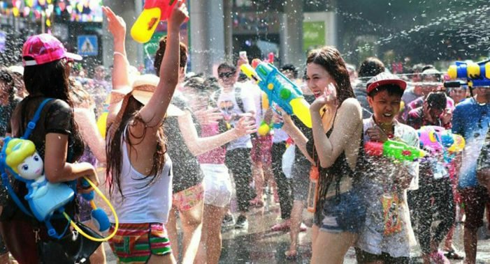 High-Pressure Water Guns, Ice and Using Dirty Water Banned from 2019 Songkran Festival