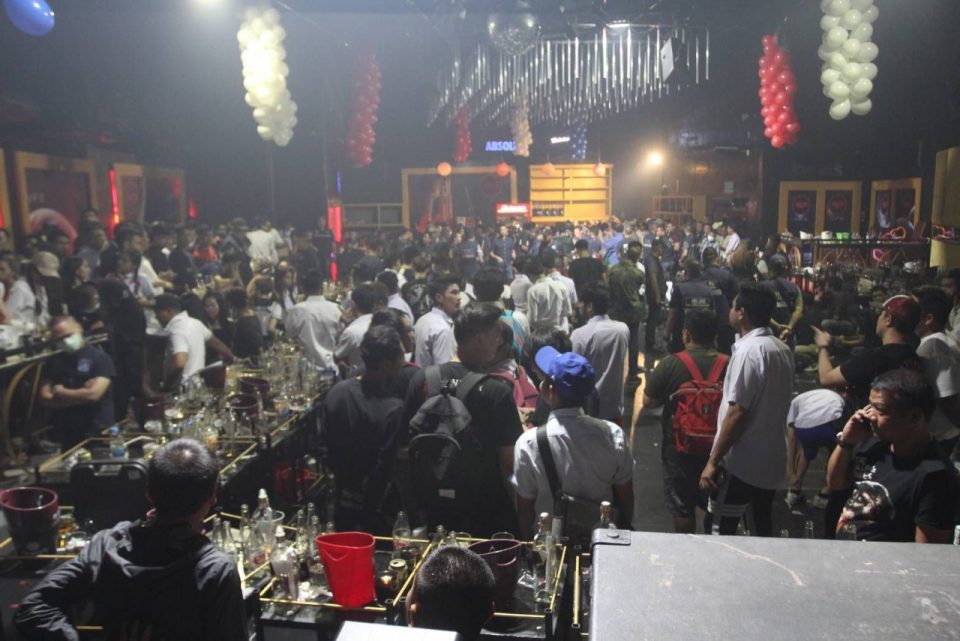 School’s out! 120 Bangkok party-goers arrested in drugs raid on pub