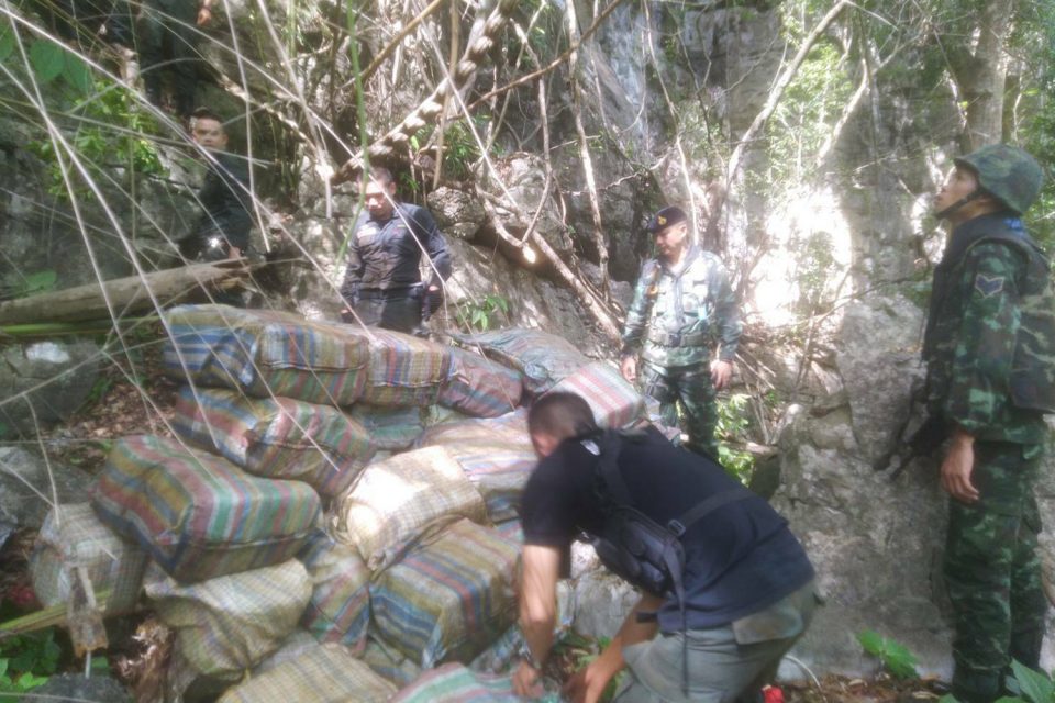 5.4 million meth pills, 185kg of ‘ice’ found in Chiang Mai cave