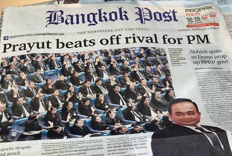 Bangkok Post stakes claim for HEADLINE OF THE YEAR